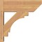 Ekena Millwork Merced Slat Smooth Outlooker, Western Red Cedar, 7 1/2"W x 20"D x 20"H OUT08X20X20MRC06SWR - alternate 4